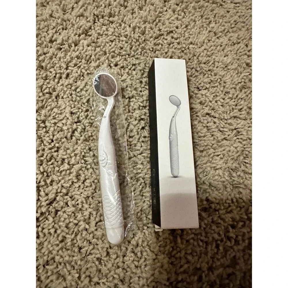 Dental Mirror with Light,Teeth Inspection LED Mirror,Anti-Fog Mouth Mirror,Denti